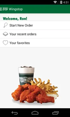 Wingstop android App screenshot 3